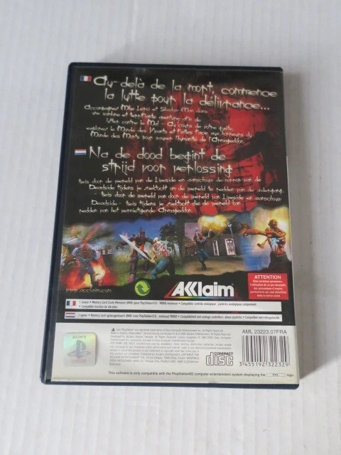 Shadow Man 2econd coming    ----- pour PS2 3