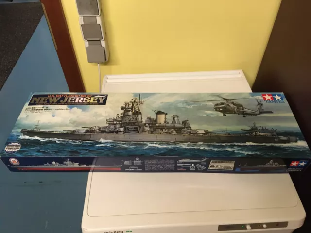 Tamiya 78028 - USS New Jersey (BB-62) in 1:350 OVP mit Foto-Ätzteilen