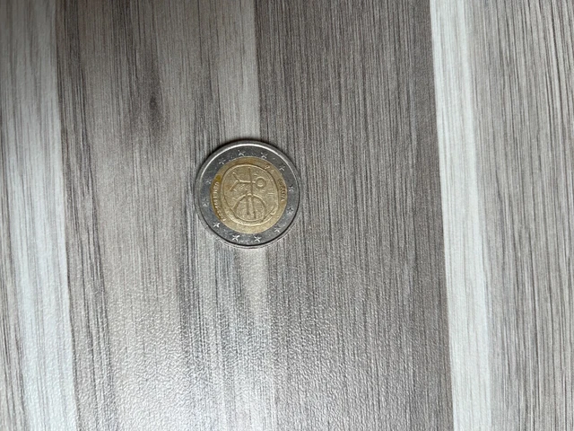 Pièce de 2 euros RARE, Bonhomme UEM 1999-2009 française