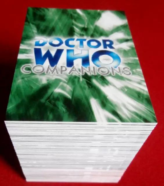 DR WHO TRILOGY - COMPLETE BASE SET (200 cards) - Strictly Ink 2006