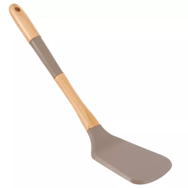 Spatule a Ustensile de cuisine résistant à la chaleur Louche à soupe en bois de