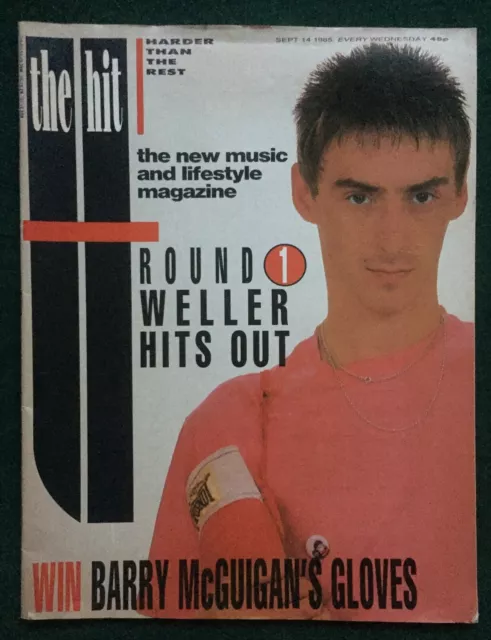 THE HIT MAGAZINE - UK 1985 Magazine Paul Weller Simply Red Jesus & Mary Chain