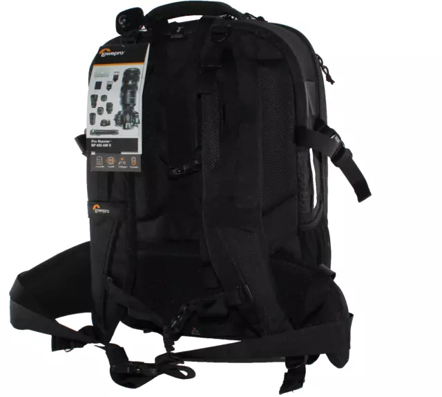 Lowepro Pro Runner BP 450 AW II  Photo-Rucksack Anthrazit Schwarz 32 x 16 x 40 2