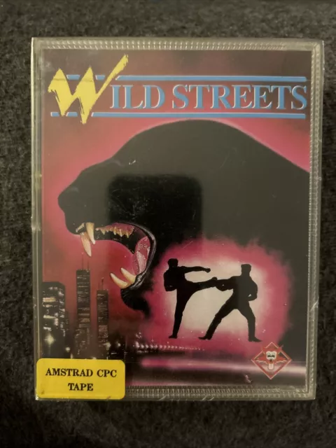 Wild Streets - Titus - Nuovo sigillato - Nastro CPC AMSTRAD