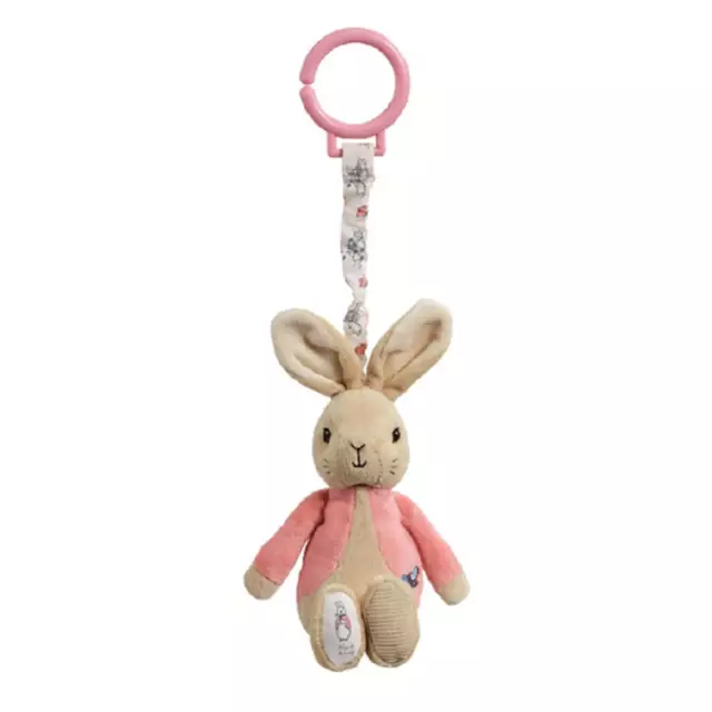 Beatrix Potter - Flopsy Attachable Jiggler - Nursery Activity Toy 3