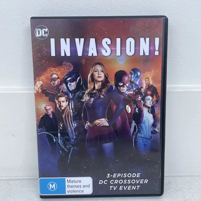 INVASION! DC CROSSOVER (DVD, 2017) PicClick AU