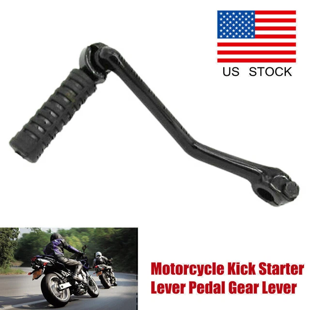 Universal Motorcycle Dirt Bike Kick Starter Lever Pedal Gear Lever Bar US STOCK