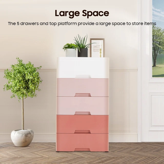 Vitrina De 5 Pisos Con Puertas Acrílicas Transparentes, Estantería De Bambú Para Coleccionables, Libros Y Decoración, Ideal Para Sala De Estar U Oficina
