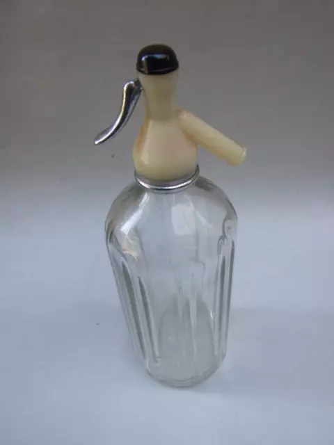 Vintage Sydney Australia Soda Water Bottle -Tooth & Co Limit- Blue Bow Pictorial 2