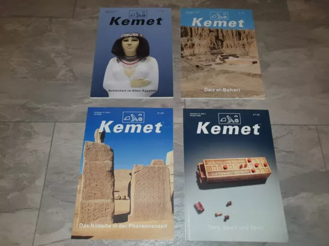 Kemet - Jahrgang 15, 2006, Heft 1 - 4 ; Zeitschrift für Ägyptenfreunde
