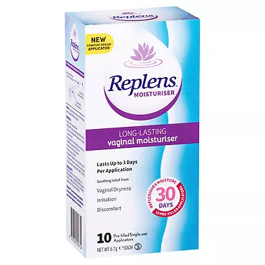 Replens Vaginal Moisturiser 10 Applicators