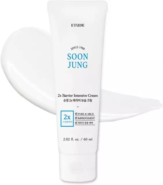 Etude House Soonjung 2X Crème Intensive Barrière 60Ml (21AD); Crème Visage Hydra