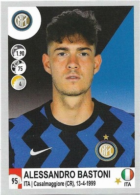 Panini Calciatori Adrenalyn 2020-21 2021 n 24 Alessandro Bastoni Inter 