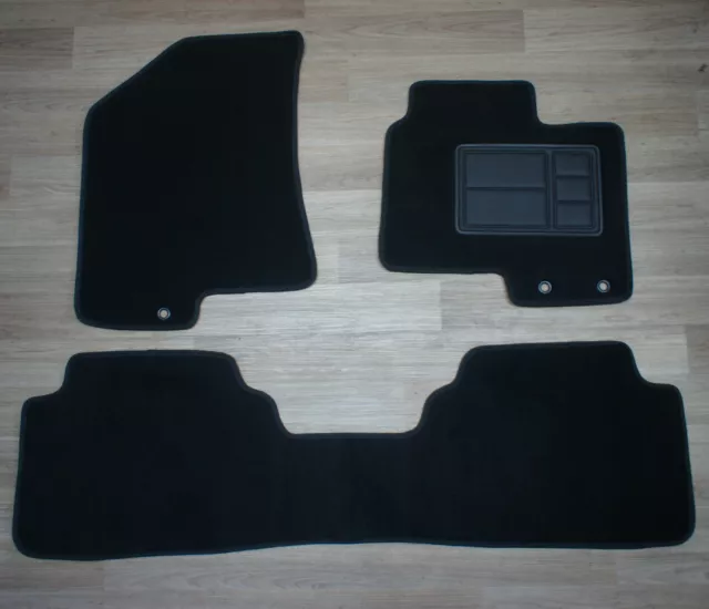 Front & Rear Carpet Floor Mats for Hyundai ix35 LM2/LM2 SE: 06/2012 to 05/2015