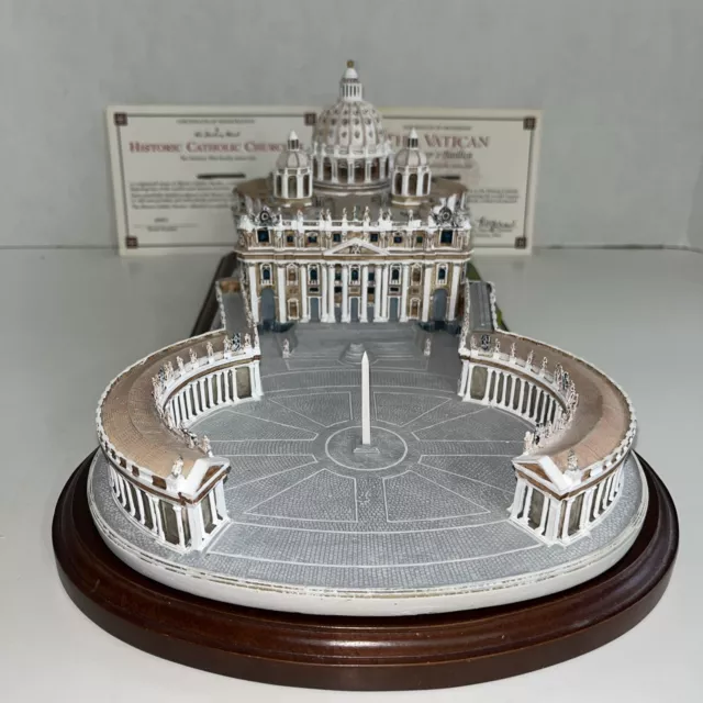 Danbury Mint “The Vatican” Sculpture