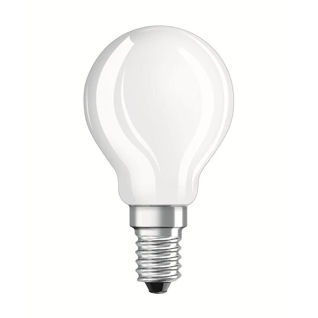 6 x Bellalux LED Filament Tropfen 4W = 40W E14 matt 470lm Kugeln warmweiß 2700K 3