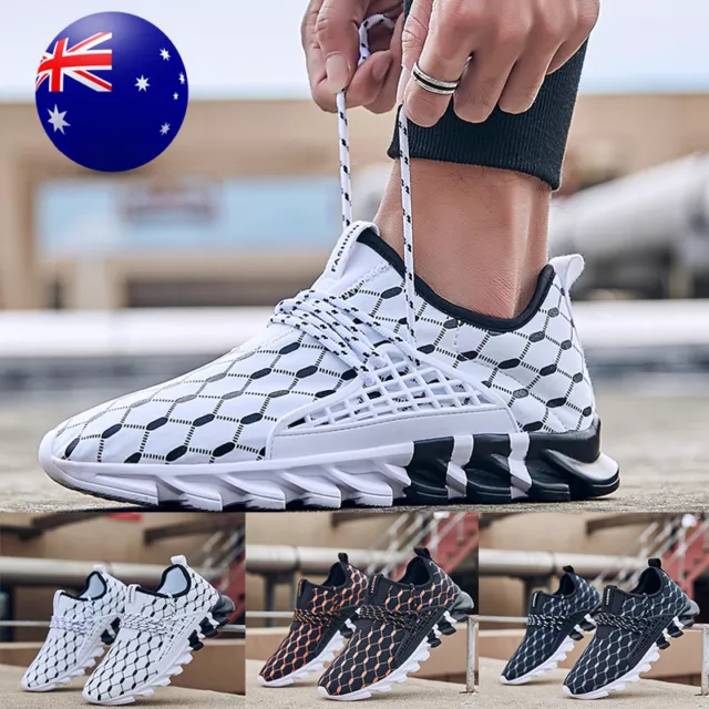 Mens Athletic Running Tennis Shoes Outdoor Sports Jogging Sneakers Walking Gym