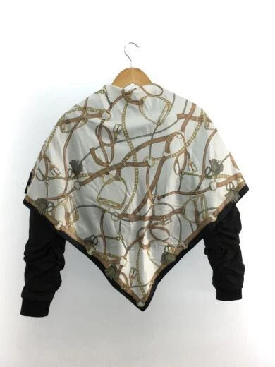 HERMES Chainscarf MA 1 S Cotton BLK