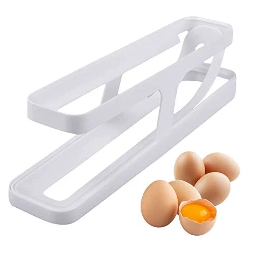 Rangement Oeuf Frigo, Rangement des œufs à 2 Niveaux, Réfrigérateur de Stockage