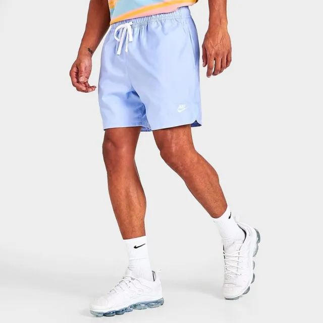 Nike Sportswear Mens WOven Lined Flow Shorts in Blue DM6829-548 Size XL $50