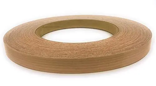 Cherry 7/8 inch X 500 ft Roll Non-glued Wood Edge Banding – Real Wood Veneer