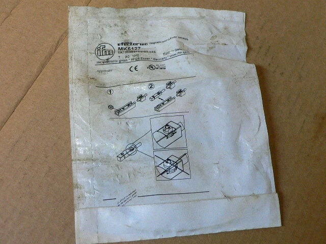 Ifm Mk5127 Mkt3023Bbpkg/G/0,3/As Photoelectric Sensor Cable
