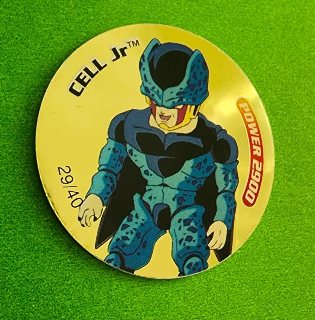 CELL JR.  29/40  GOLD Dragonball Z Tazo Dizk - Series 1 Power 2900