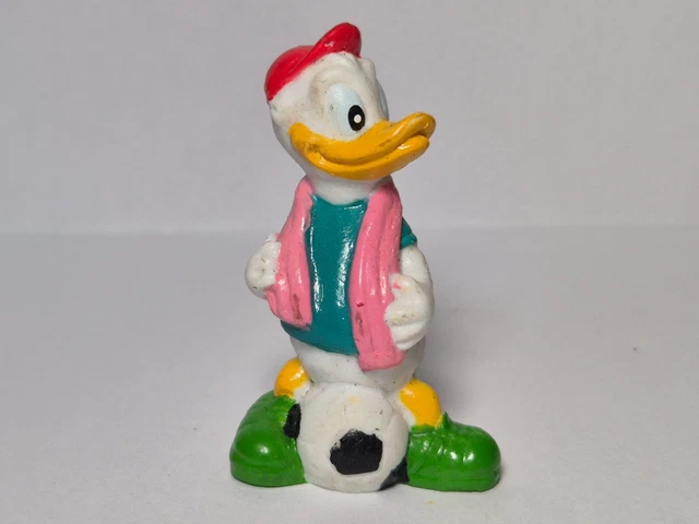 FIGURINE DISNEY - Donald Duck Haltérophile - Univers Picsou Mickey EUR