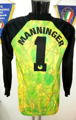 Uhlsport MAGLIA PORTIERE GENOA CALCIO UHLSPORT MITA GOALKEEPER SHIRT VINTAGE RETRO 