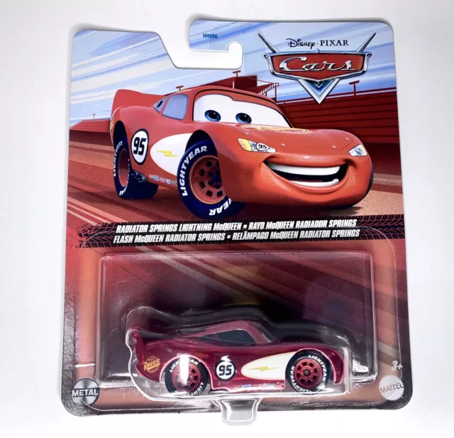 DISNEY PIXAR CARS Radiator Springs Lightning McQueen Diecast 2024 10.