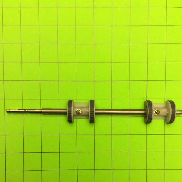 Panasonic UF-780 Panafax Fax Shaft with Rollers On 2 Ends (Serrated) Roller