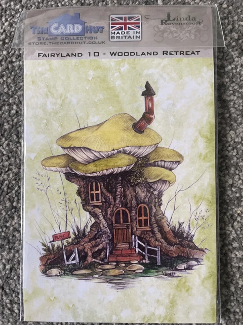 The Card Hut Clear Stamps- Fairyland 10 Woodland Retreat
