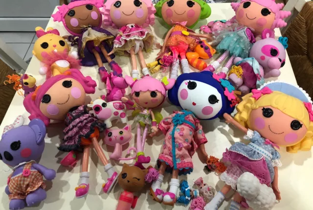 Lalaloopsie  Puppen Sammlung  , Große und Kleine Puppen Konvolut Mit Zubehör