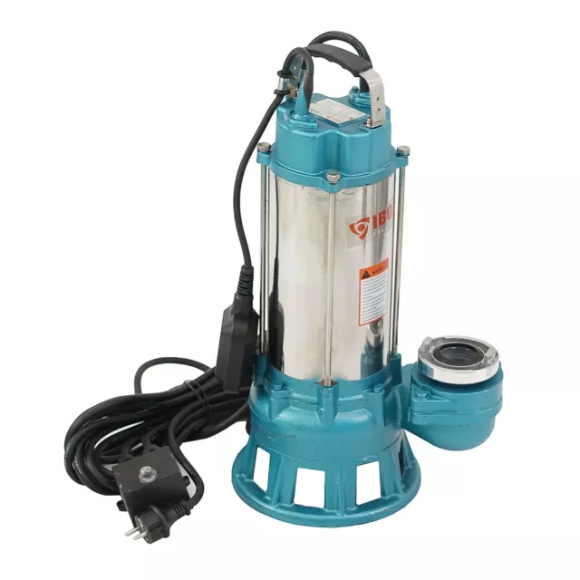 Pompa fecale 2200 W pompa acqua sporca pompa sommersa impianto di taglio 30000 L/h + Storz