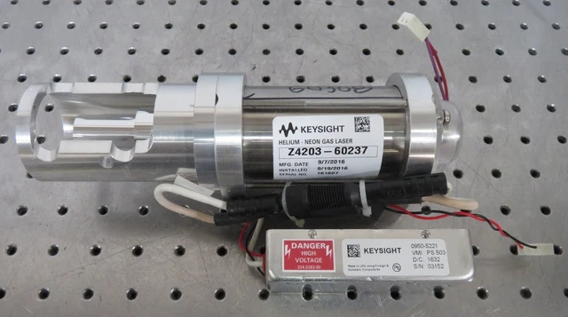 C188142 Keysight Z4203-60237 Helium-Neon HeNe Gas Laser (359uW), 0950-5221 Power