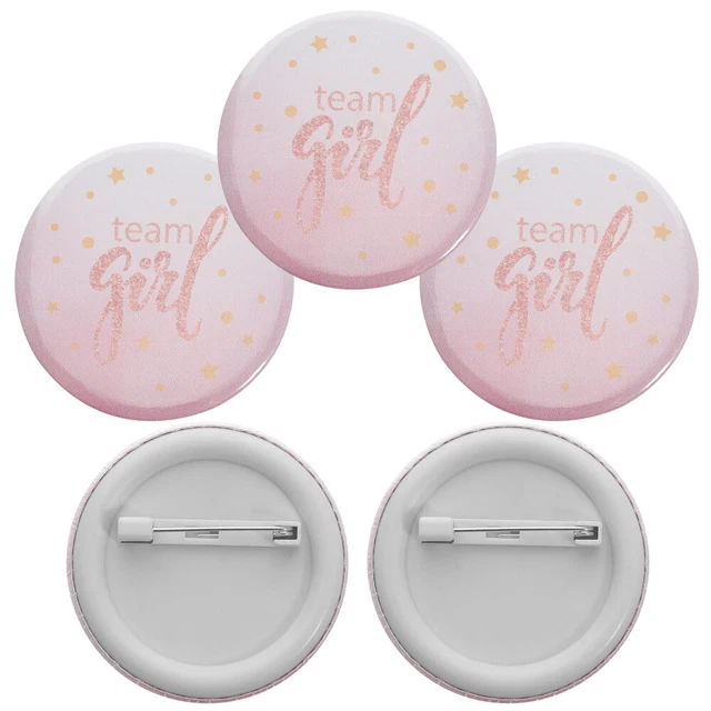 50 pz distintivo rivelazione sesso festa bambino - decorazioni distintivo festa