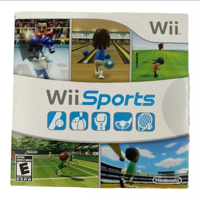 Wii Sports (Nintendo Wii 2006) Complete - Brand New Sealed