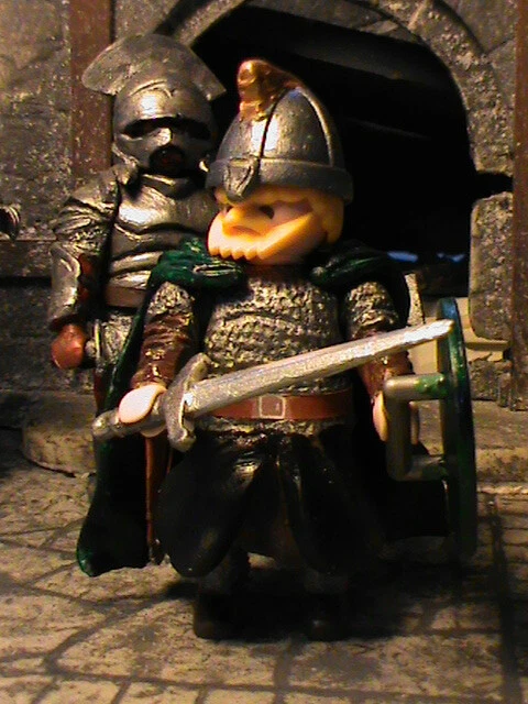 Figurine Playmobil Personnalisée - Archer Elfe - Le Seigneur Des Anneaux - REF-0018