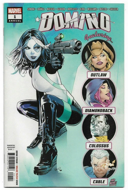 Domino Annual#1 Vf/Nm 2019  Marvel Comics