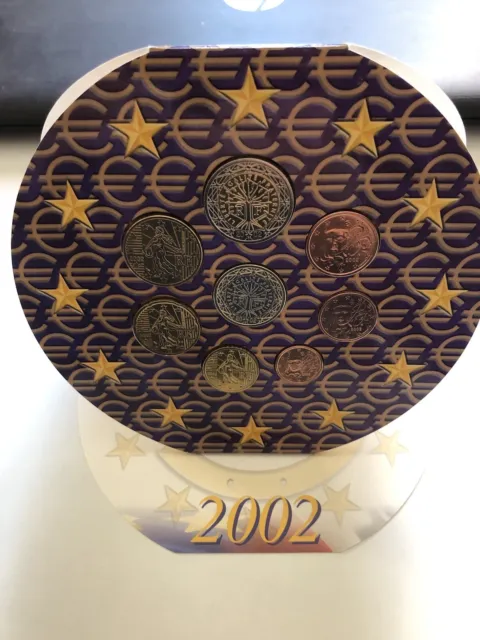 Coffret série BU 2002 euro France, parfait état