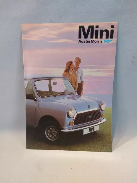 Classic Mini Sales Brochure Vintage Austin Rover