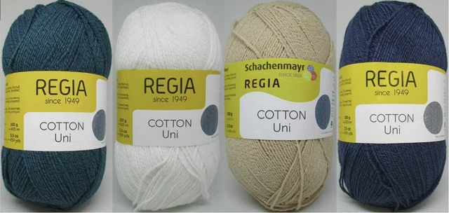 Schachenmayr Regia Cotton Uni, 100g, verschiedene Farben