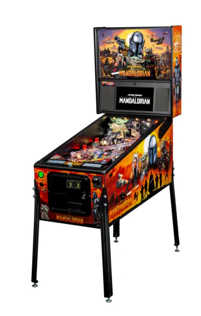 NIB Mandalorian Pro Pinball Machine Authorized Stern Dealer