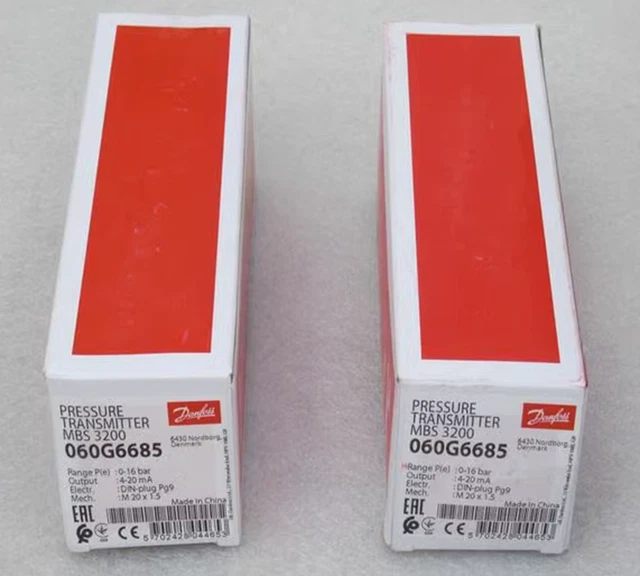 NEW DANFOSS MBS 3200 060G6685 Pressure Transmitter $533.94 - PicClick