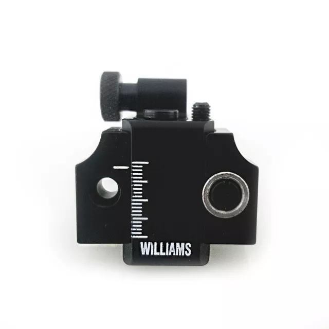 WILLIAMS Big Game Lightweight 5D-SH Receiver Peep Sight, Black (1418)