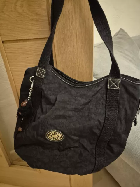 KIPLING BLACK BALLOON Highly Desirable Shoulder Bag With Monkey Lesley 55.00 PicClick UK