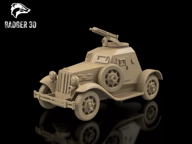 WWII Russian D-12 Armoured Car - Resin Bolt Action / Chain of Command