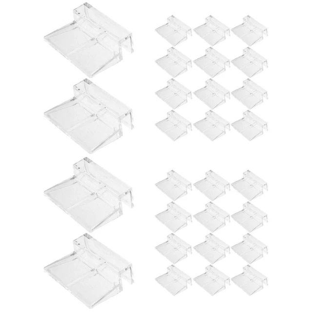 32 Pcs Lid Brackets Aquarium Cover Holders Aquarium Lid Holders for Lid Aquarium