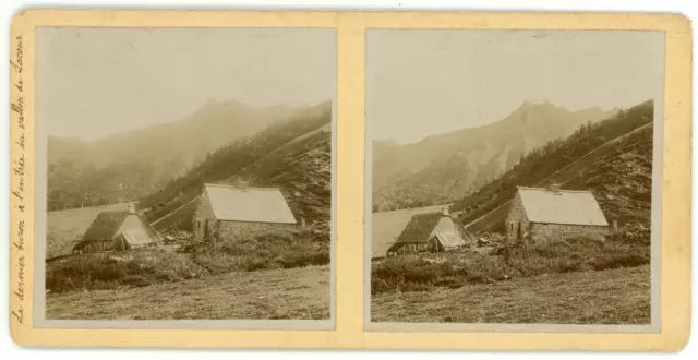 Stereo, France, Montagne, The Last Buron at the entrance to the Vallon de Lacour,
