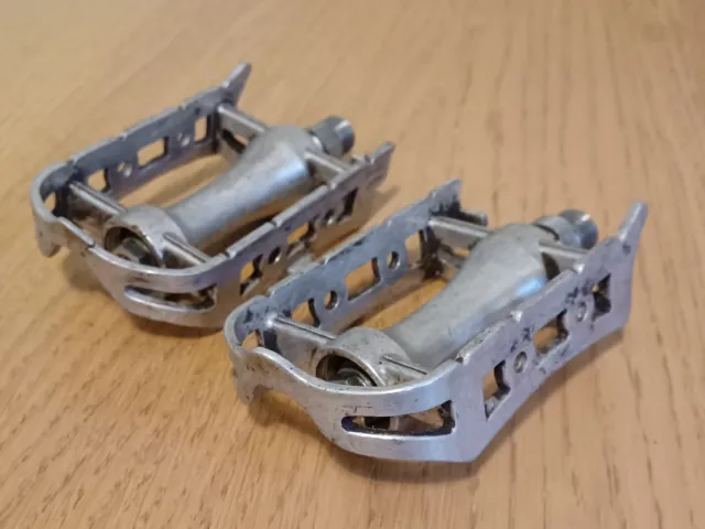 Set of SR-150 Alloy Quill Pedals, Missing Dust Caps, Classic Bicycle